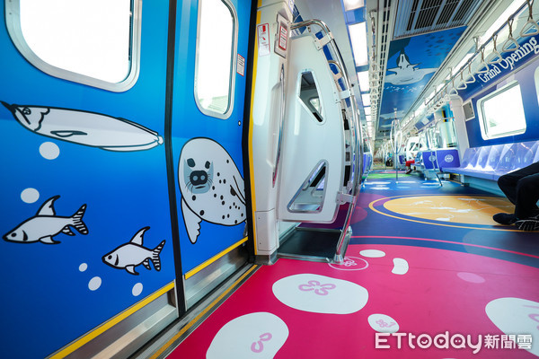 ▲▼桃園機場捷運最新彩繪列車與周邊景點拍攝。（圖／記者周宸亘攝）