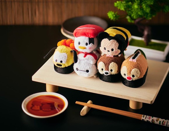 ▲迪士尼推TsumTsum壽司系列。（圖／翻攝自disneyshop.com）