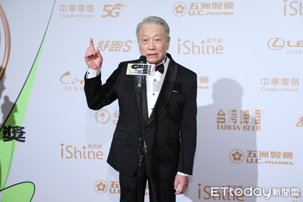 ▲第55屆電視金鐘獎終身貢獻獎林義雄。（圖／攝影中心攝）