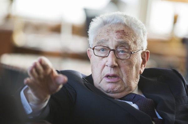 美國前國務卿季辛吉（Henry Kissinger）。（圖／達志影像／美聯社）