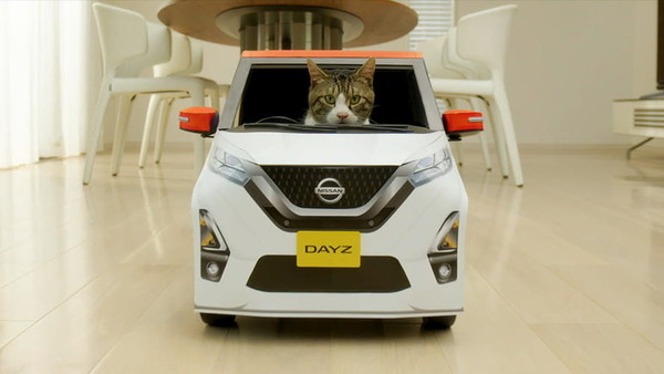 ▲喵皇御用Nissan Dayz模型車。（圖／翻攝Nissan）