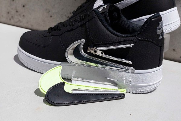 ▲Nike Air Force1`07 Premium推「Zip Swoosh」系列。（圖／翻攝自nike.com）