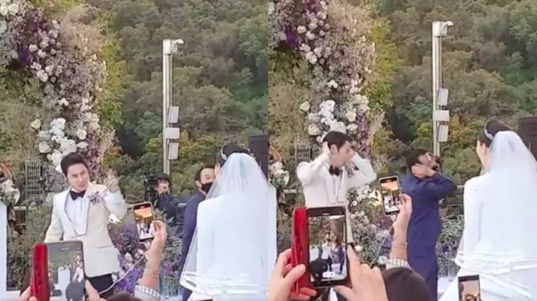 神話前進結婚了! 炙熱眼神望嬌妻熱舞「夢幻婚紗照」曝光