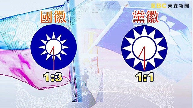 ▲▼國徽、黨徽。（圖／東森新聞）