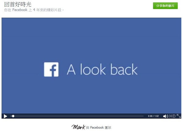 臉書,facebook,回憶,臉書回顧,回首好時光