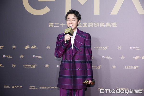 ▲第31屆金曲獎最佳國語男歌手獎吳青峰。（圖／攝影中心攝）