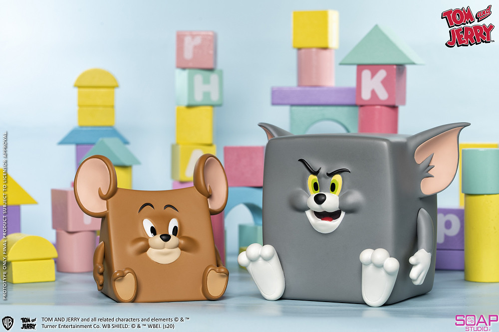▲香港玩具品牌Soap Studio推出「湯姆貓與傑利鼠 變形模型」。（圖／翻攝自soapstudio.com）