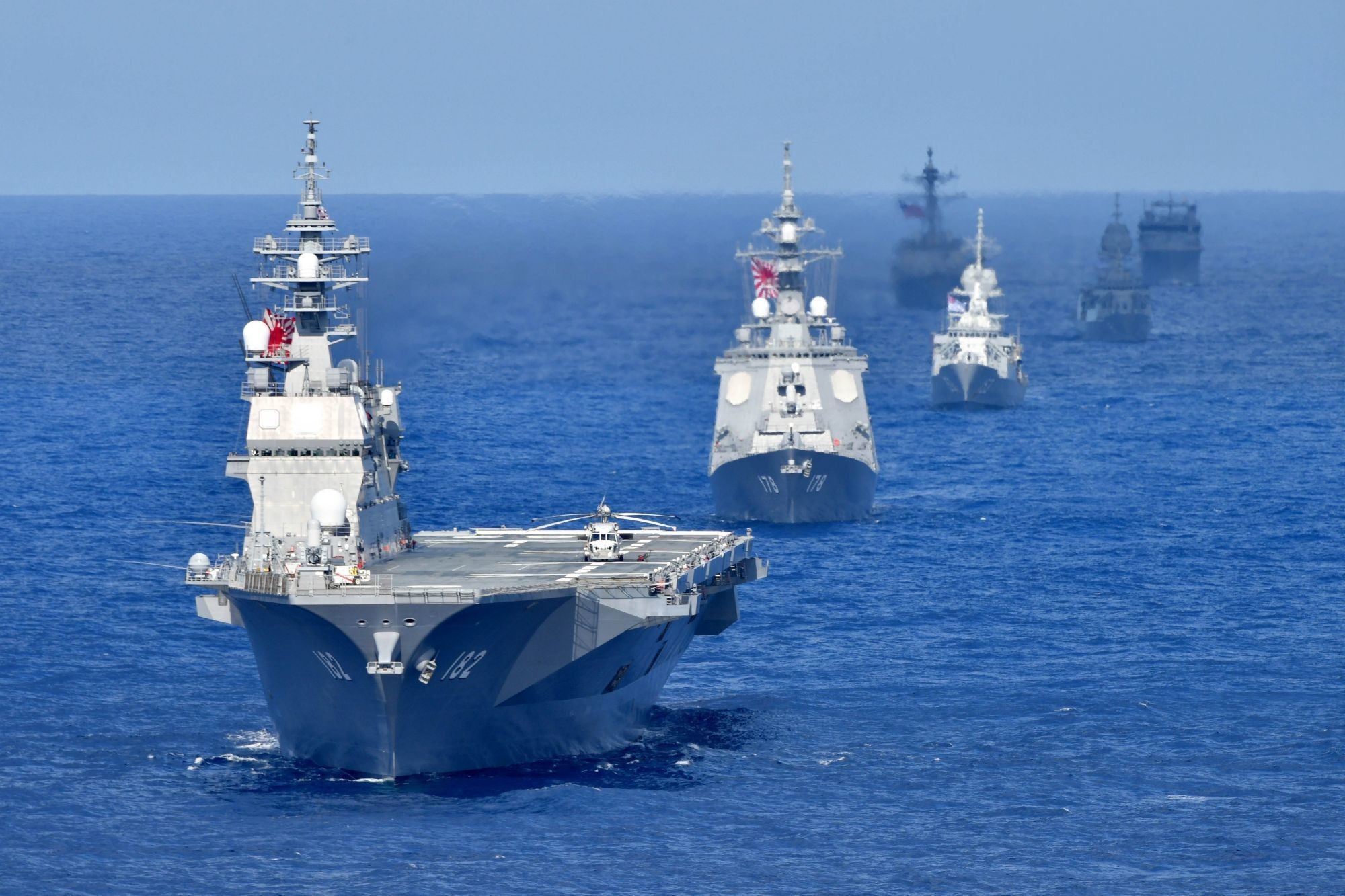 ▲▼日本海上自衛隊9月參加2020年環太平洋軍演。（圖／翻攝自U.S. Pacific Fleet）
