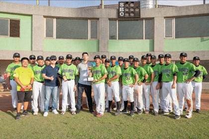 ▲安永鮮物棒球隊，勇奪「協會盃全國年度大賽」首冠            。（圖／崇越科技提供）