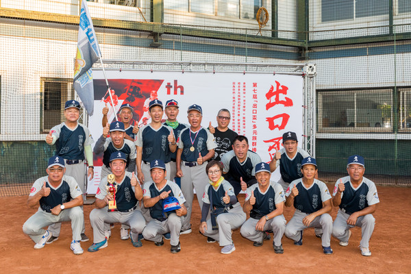 ▲宜蘭白鷹不老棒球隊靠著強大火力奪下出口盃冠軍。（圖／身障棒協提供）
