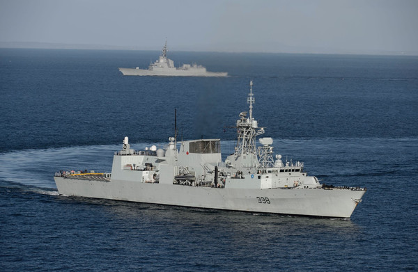 ▲▼加拿大皇家海軍護衛艦溫尼伯號（HMCS Winnipeg）。（圖／翻攝自Facebook／HMCS/NCSM Winnipeg）