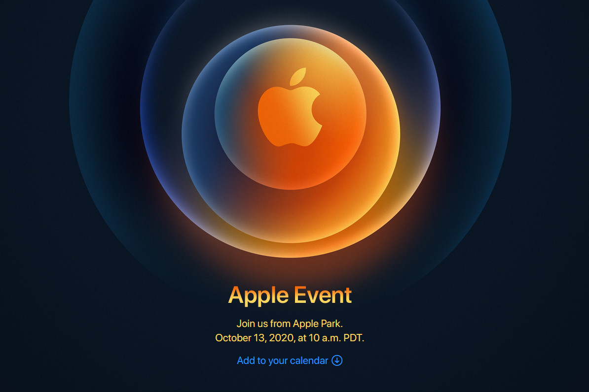 ▲▼蘋果官網公布10月13日舉行特別發布會。（圖／翻攝apple.com）