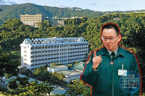 軍情局本部位於台北市士林區，是國防部負責情報蒐集的一級單位。羅德民（小圖）擔任軍情局長逾2年，作風爭議不斷。（翻攝陸軍澎湖防衛指揮部臉書）