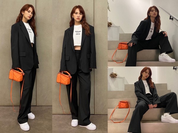 ▲LOEWE Puzzle包。（圖／品牌提供、翻攝LOEWE IG、楊丞琳IG、Chiara Ferragni IG）