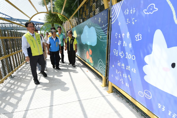 ▲彰化市公所扇形車庫綠廊道完工，將舉辦3天市集活動。（圖／翻攝自林世賢臉書）