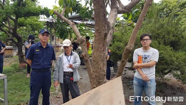 ▲彰化北斗警方今天拆除職業賭場違章建築。（圖／記者唐詠絮翻攝）