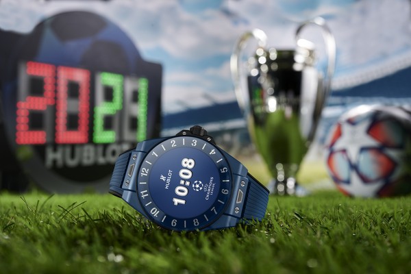 ▲▼歐冠官方時計的Hublot 宇舶錶推出歐冠盃智能腕錶。（圖／品牌提供）