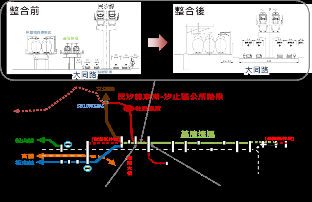 ▲▼基隆捷運。（圖／交通部提供）