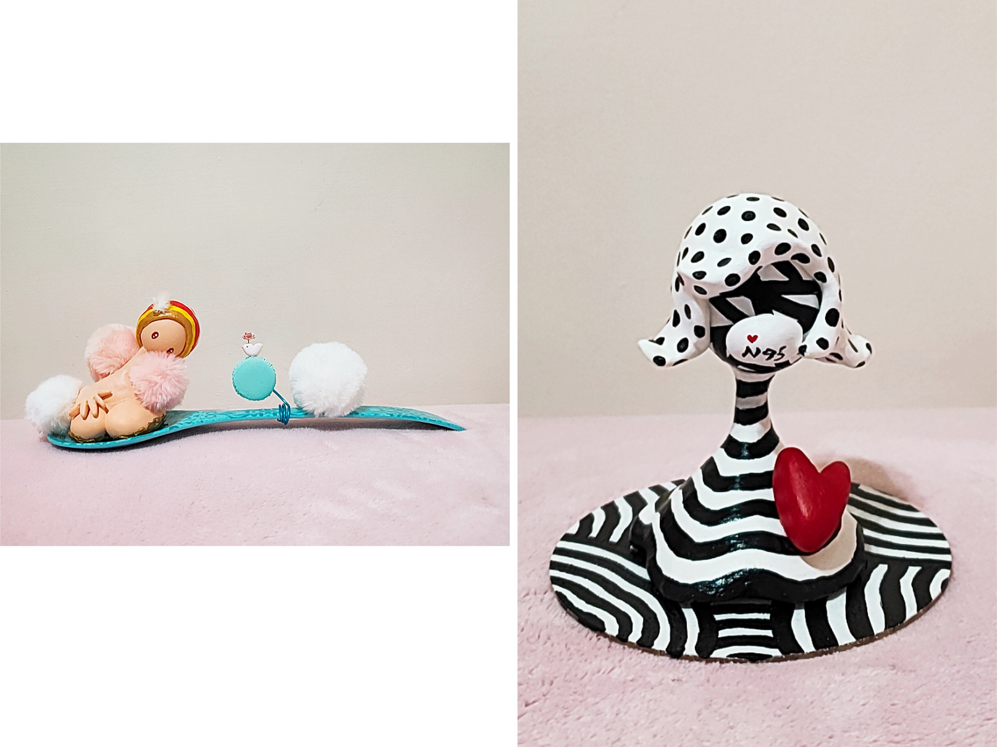 ▲▼糖果小俠第二次舉辦個人藝術美展 。（圖／展竹芬提供）