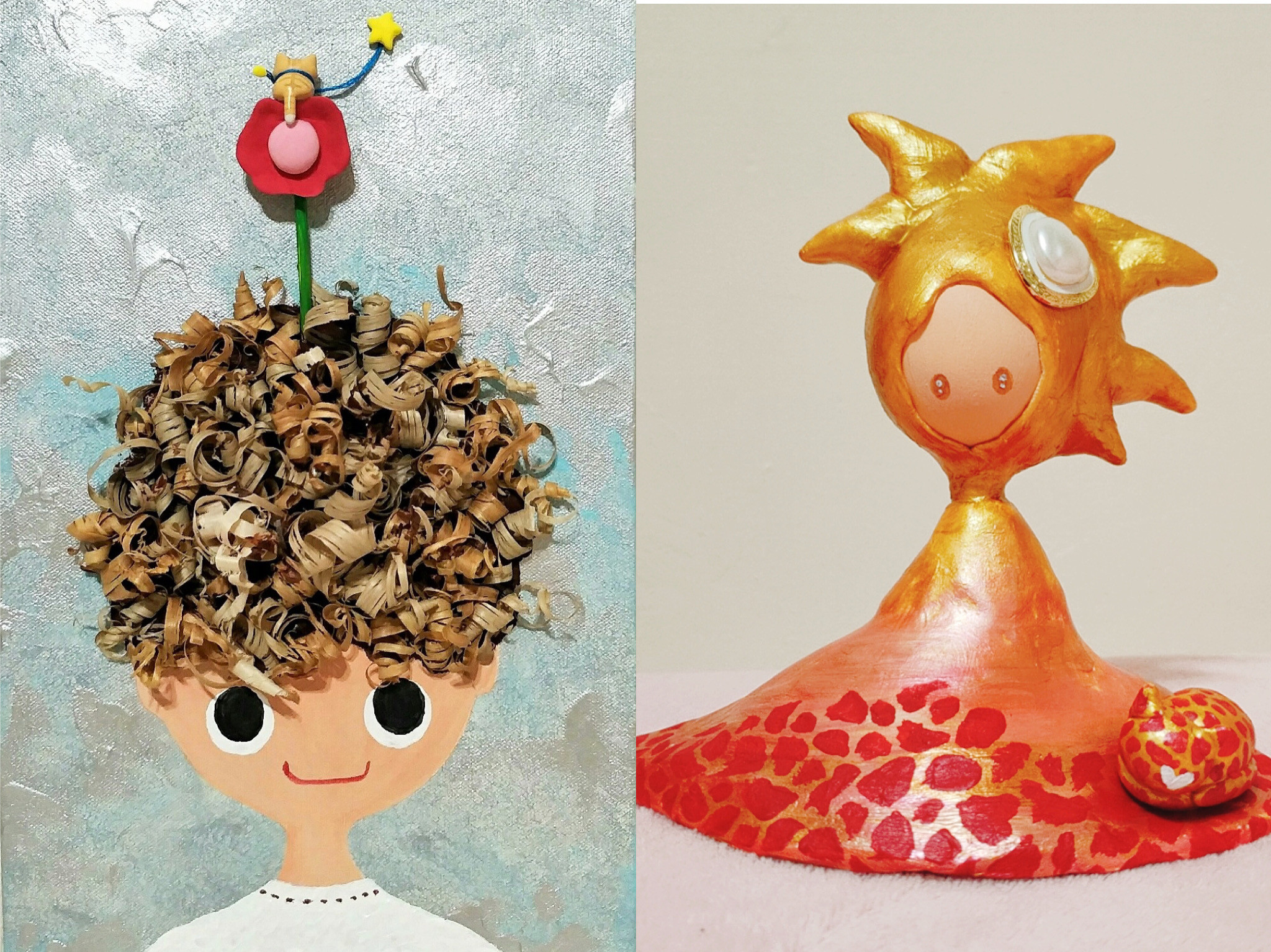 ▲▼糖果小俠第二次舉辦個人藝術美展 。（圖／展竹芬提供）