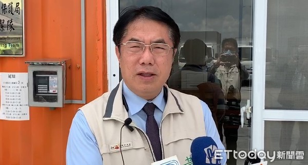 ▲台南市長黃偉哲說，南鐵東移搬遷案，沒有人是贏家只有感謝。（圖／記者林悅翻攝）