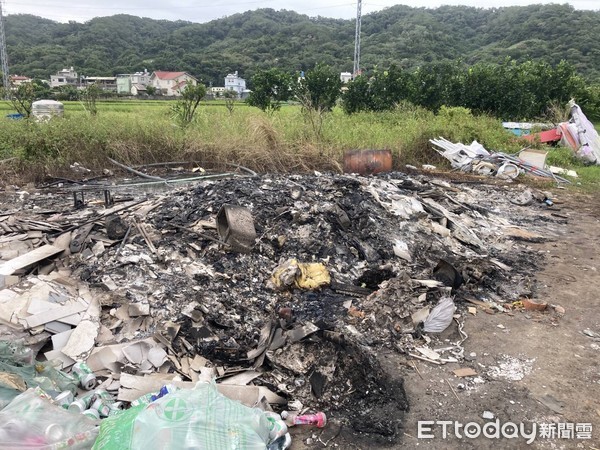 ▲自家土地「代辦燒垃圾」　鄰吸廢他發財…新竹男遭聲押禁見。（圖／記者陳凱力翻攝）