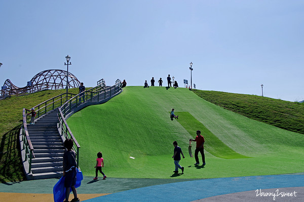 ▲▼十三行文化公園遊戲場。（圖／兔兒毛毛姊妹花提供）