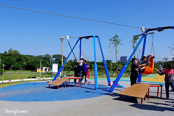 ▲▼十三行文化公園遊戲場。（圖／兔兒毛毛姊妹花提供）