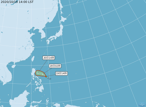 ▲▼沙德爾颱風今晚可能生成。（圖／中央氣象局）