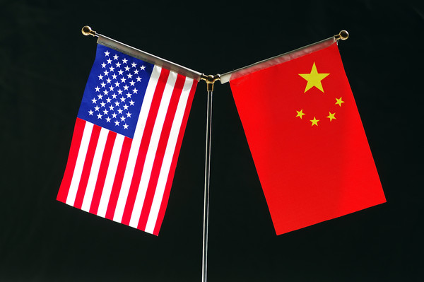 ▲▼美國和中國國旗。（圖／CFP）