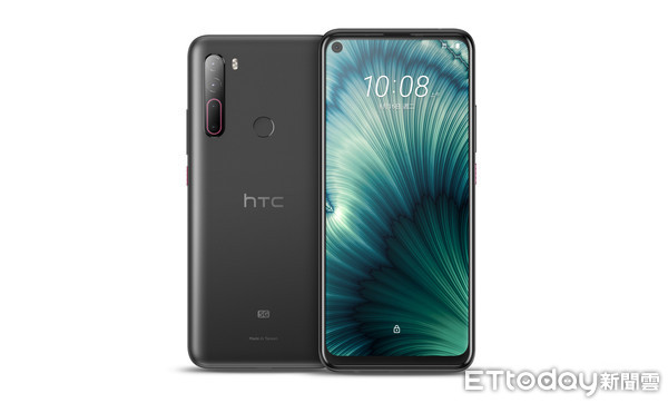 ▲宏達電5G手機再推新色　HTC U20 5G「曜岩黑」開賣。（圖／HTC提供）