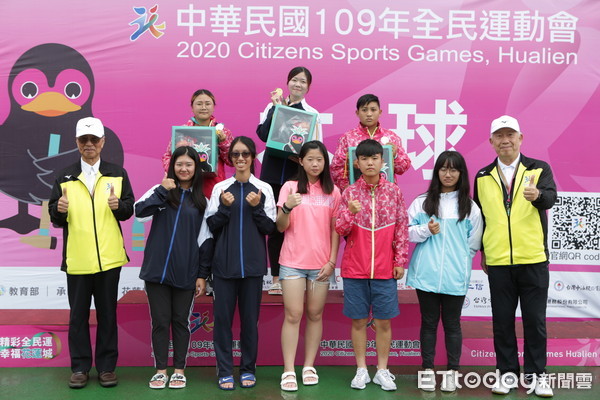▲▼台北市代表隊分別在桿數賽女子組、桿數賽雙人男子組、混合組奪得第一。（圖／花蓮縣政府提供，下同）