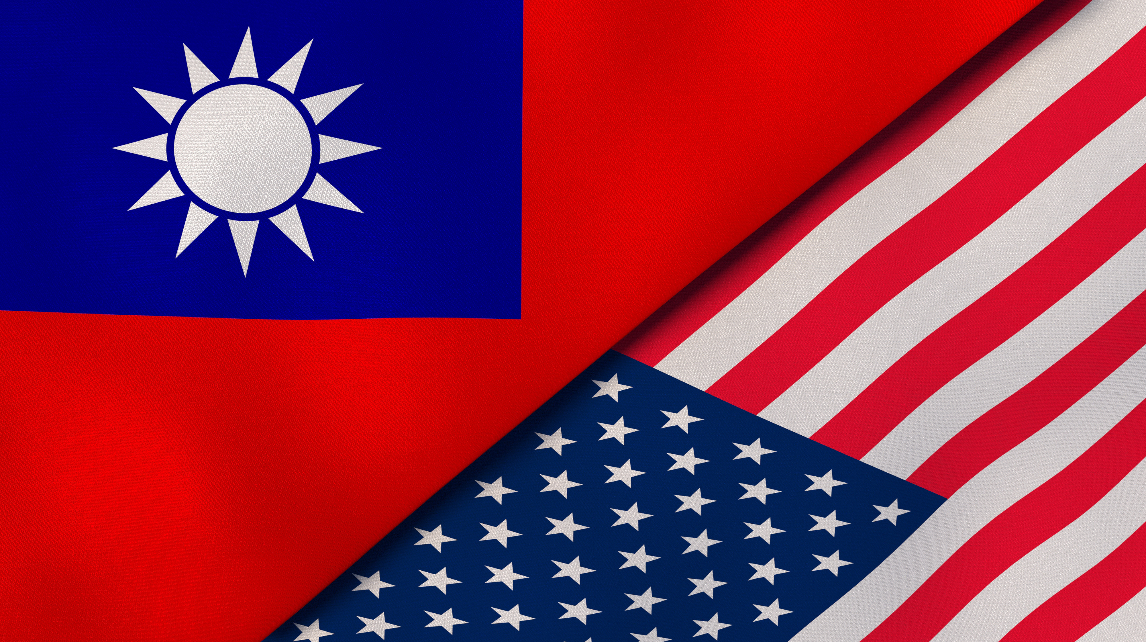 ▲▼美國台灣國旗。（示意圖／達志影像）