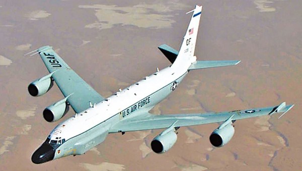 ▲▼美軍RC-135W電偵機。（圖／翻攝自美空軍官網）