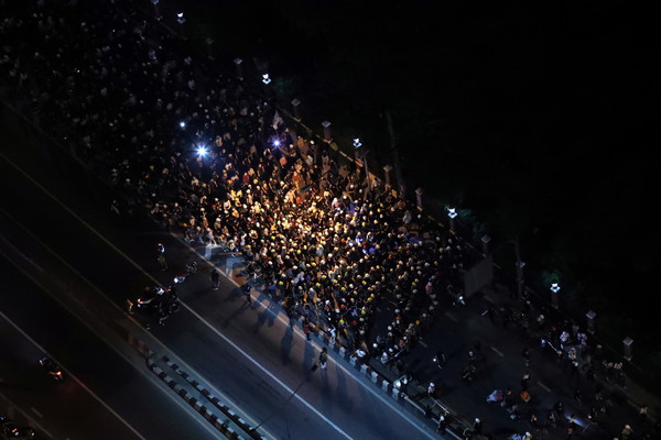 ▲▼曼谷示威遊行。（圖／路透）