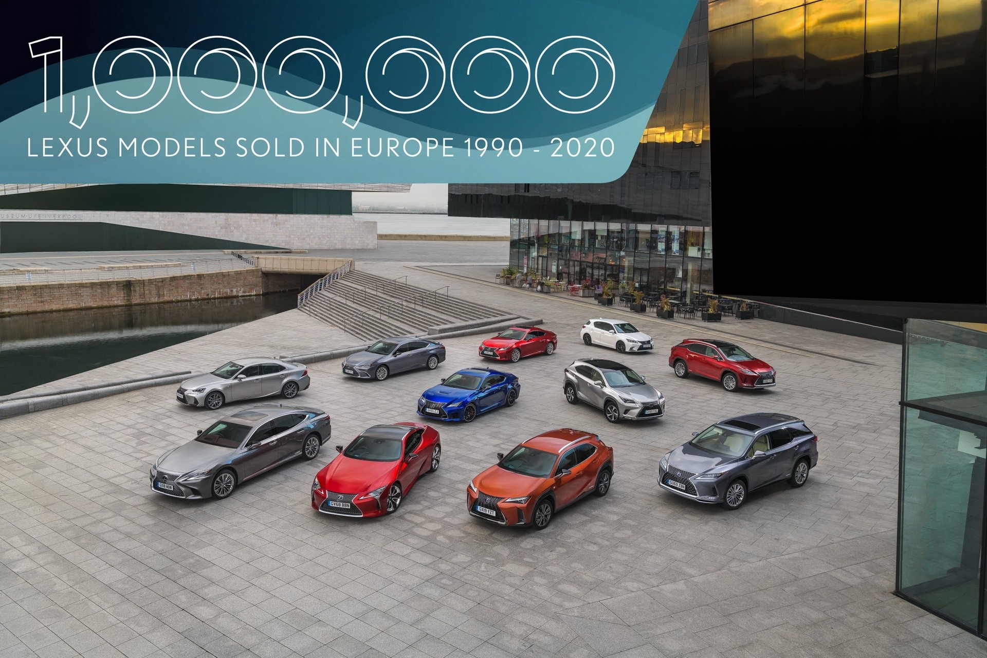 ▲Lexus歐洲銷售達100萬輛。（圖／翻攝自Youtube／Lexus UK）