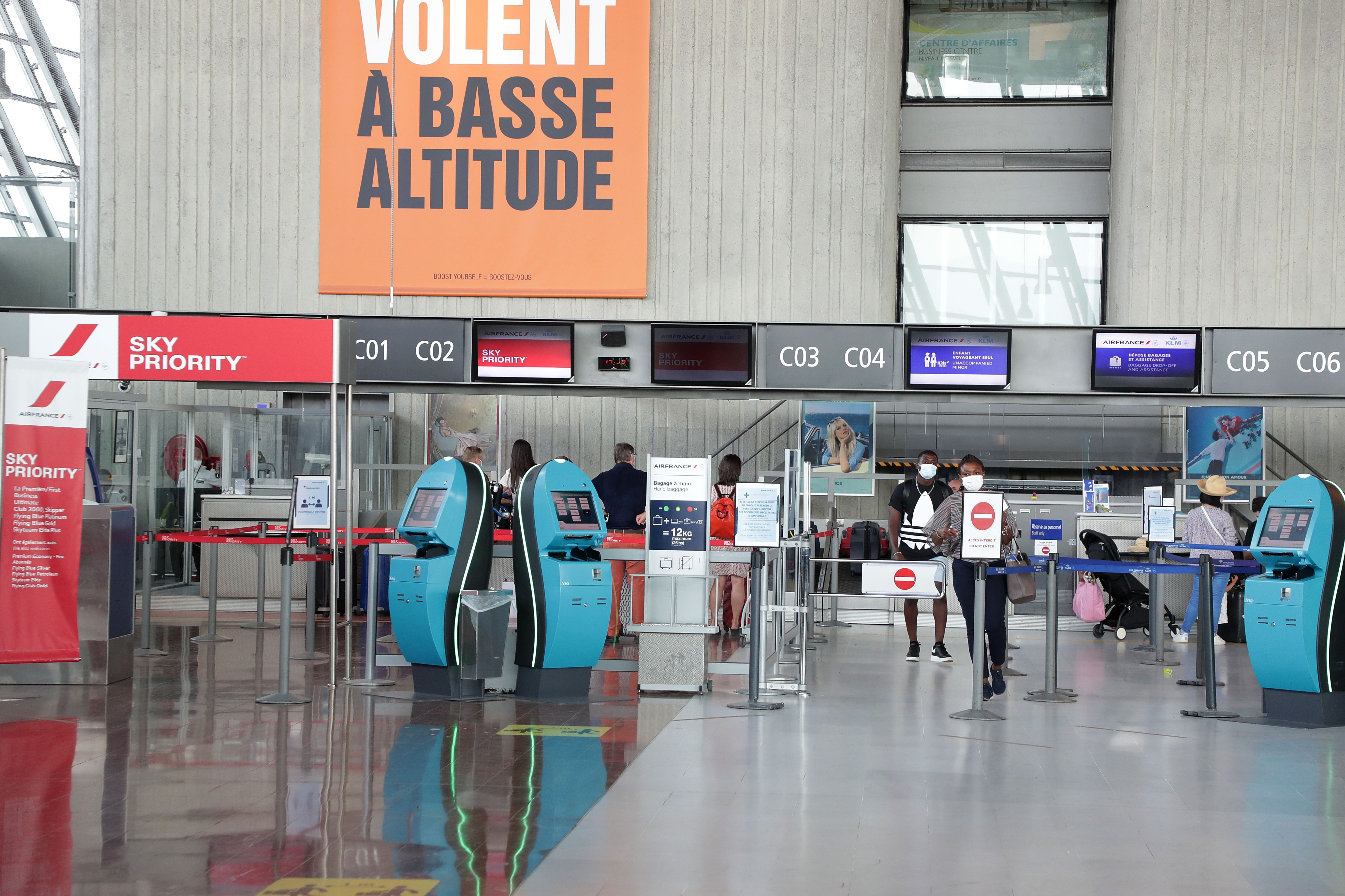 ▲疫情衝擊下，歐洲各國機場旅客量減少。（圖／美聯社）