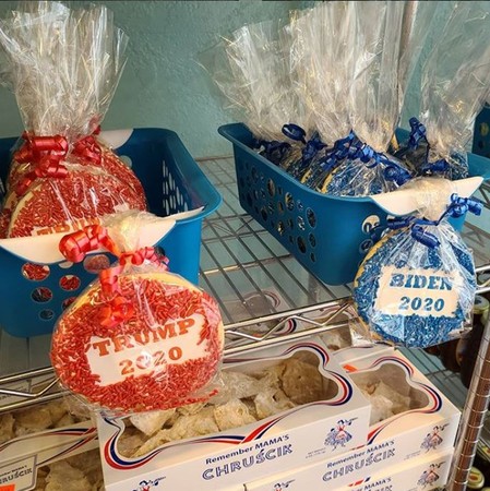 ▲▼賓州的蘿修烘培坊（Lochel`s Bakery）推出的候選人餅乾（圖／翻攝自Instagram／lochelsbakery）