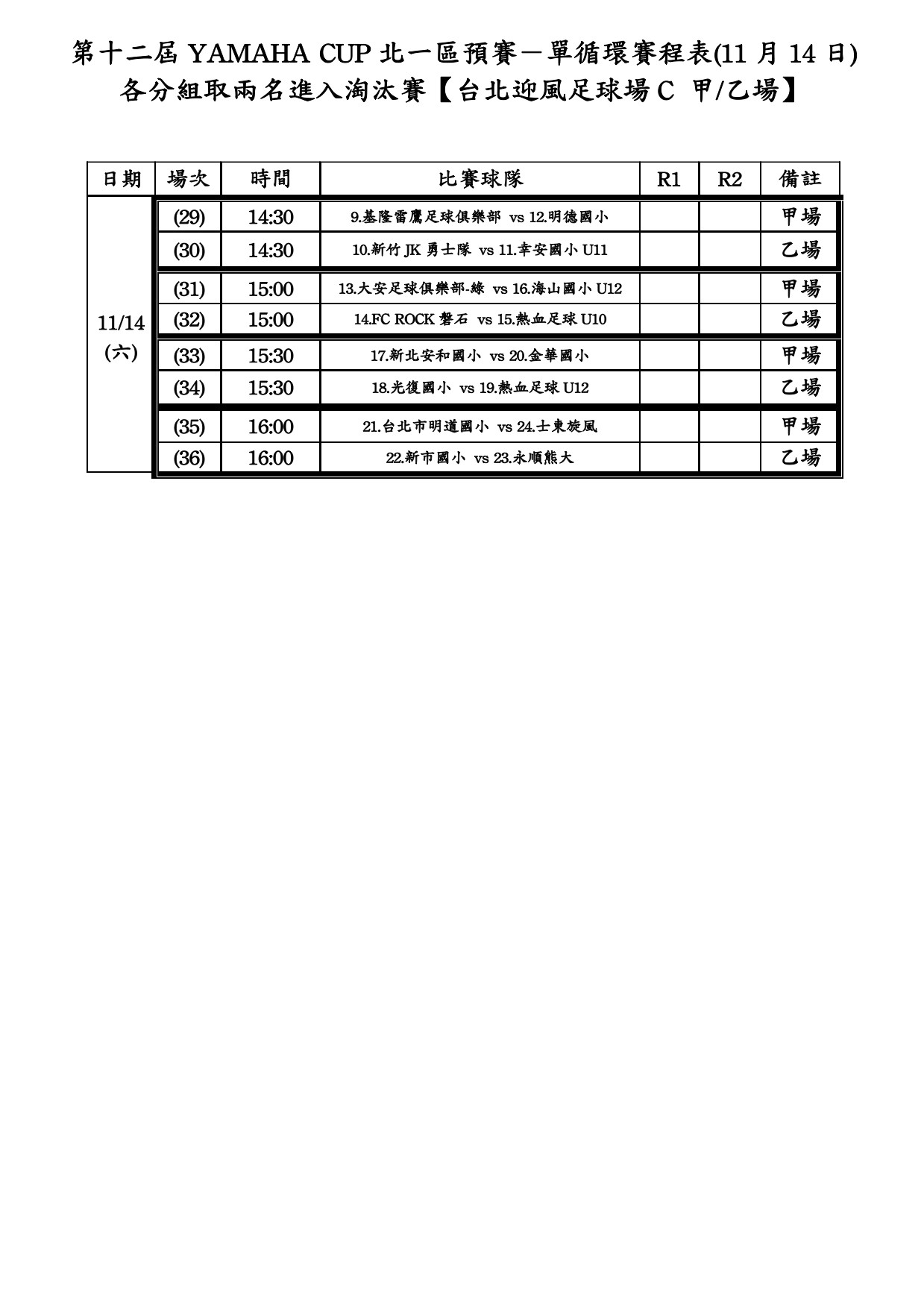 ▲▼YAMAHA CUP北一區域賽。（圖／記者張克銘攝）