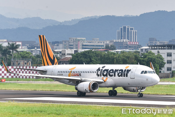 ▲▼Tigerair,台灣虎航,客機,航班,空中巴士A320,B-50008,出國,旅遊,松山機場,航空業,觀光,Airbus A320。（圖／記者李毓康攝）