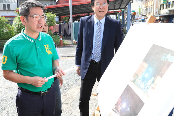 ▲▼保障宜蘭市民夜間通行安全，宜蘭市公所區將舊城東、西、南、北路共43盞路燈更換為LED路燈。（圖／宜蘭市公所提供，下同）