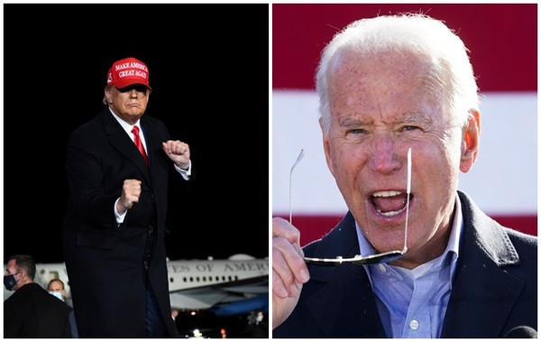 ▲▼2020美國總統大選,川普,拜登,Trump,Biden。（圖／路透社）