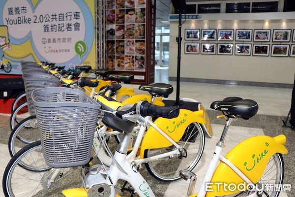 ▲▼   最後一哩路即將達標 嘉市引進YouBike 2.0系統 微笑公共自行車滿足市民與遊客需求          。（圖／記者翁伊森翻攝）