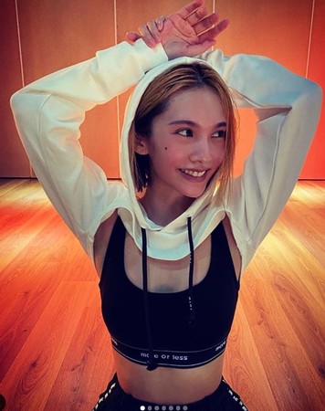 ▲楊丞琳公開真實體重。（圖／翻攝ＩＧ／楊丞琳）