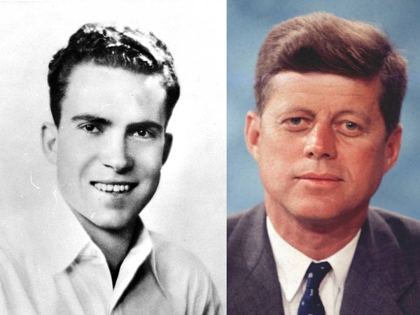 ▲▼美國歷史上有爭議的總統選舉（左：尼克森；右：甘迺迪）。（組圖／達志影像／美聯社）