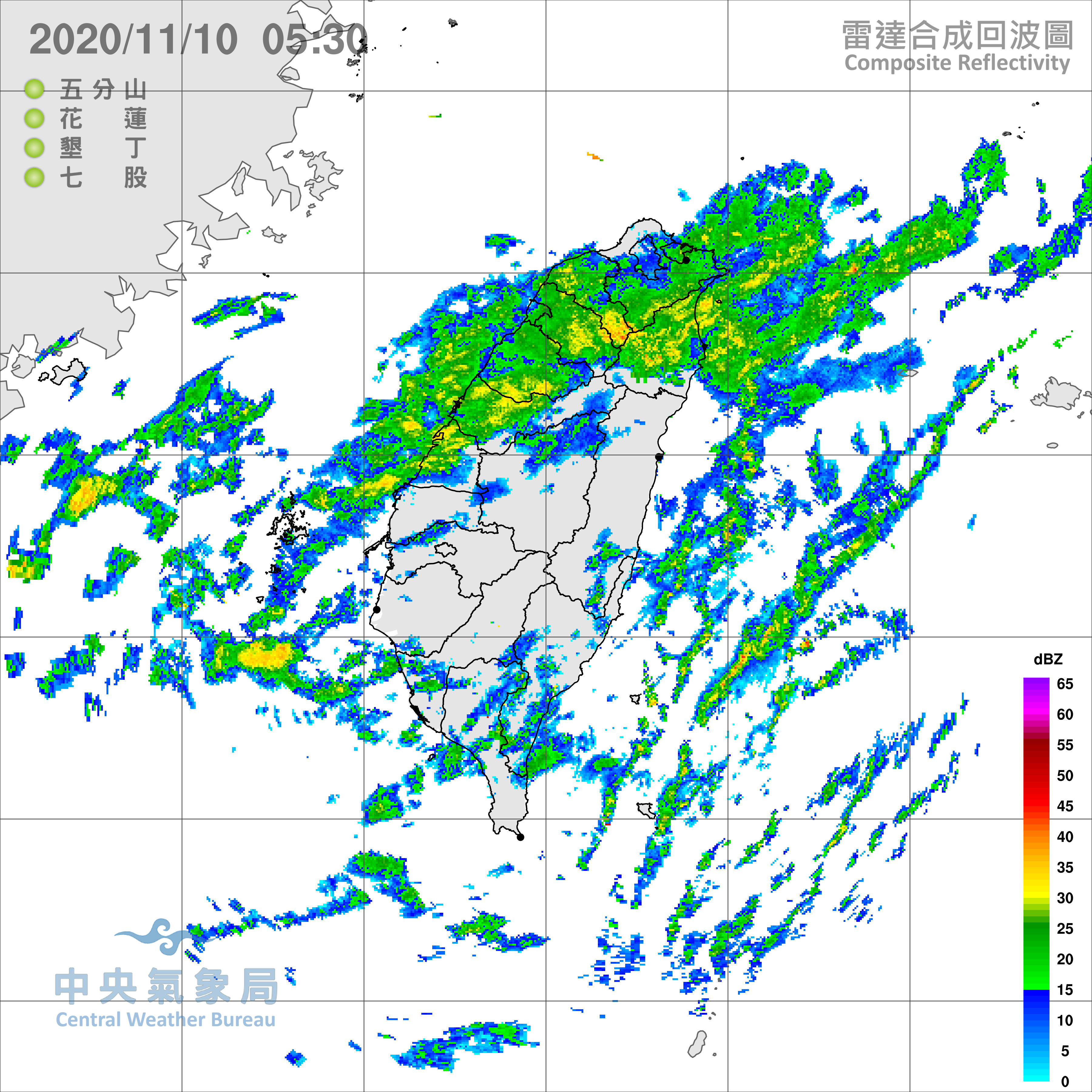 天氣圖。（圖／氣象局）