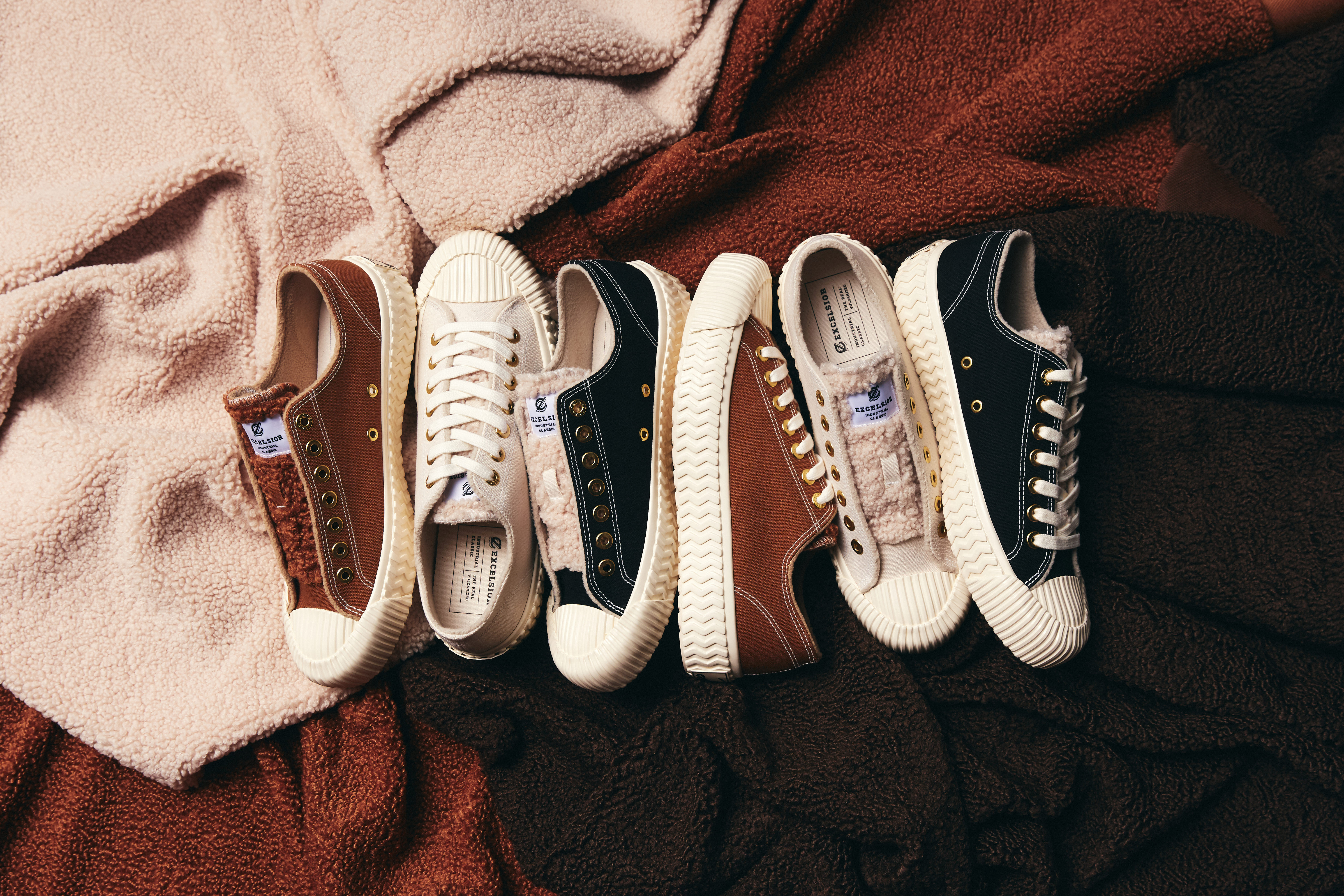 ▲Converse X Golf Wang點點聯名、餅乾鞋秋冬毛毛系列。（圖／品牌提供）