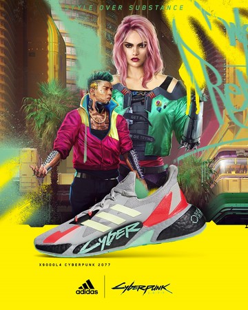 ▲致敬經典遊戲adidas聯名跑鞋結合科幻配色全新系列重磅上陣。（圖／adidas提供）