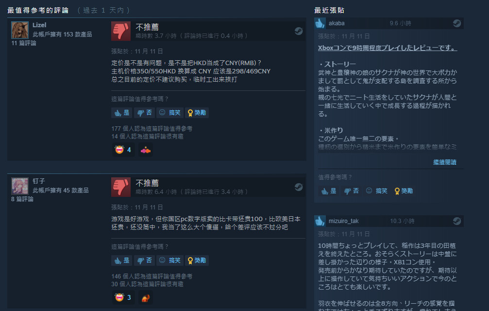 Steam遊戲「賣的比台灣還貴」　對岸崩潰開燒：中國才不是人傻錢多（圖／翻攝NGA論壇）