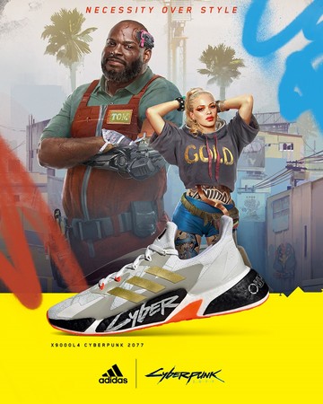 ▲adidas「X9000 x《Cyberpunk 2077》」聯名跑鞋系列。（圖／adidas提供）